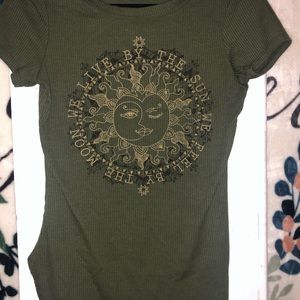 Sun & moon tunic shirt